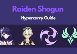 Rekomendasi Build Raiden Shogun untuk Tim Hypercarry