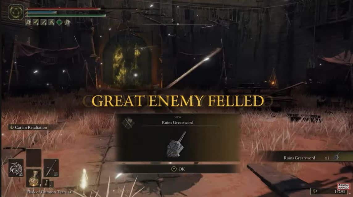 Crucible Knight Elden Ring