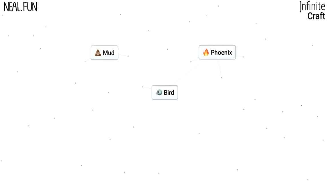 Cara membuat burung di Infinite Craft
