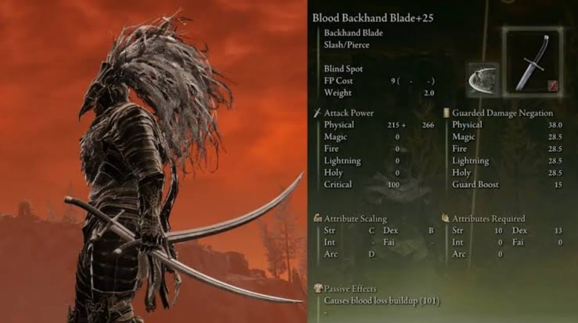 Build bleed Elden Ring
