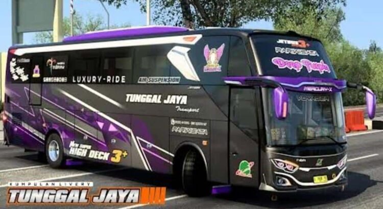 30 Download Livery BUSSID Tunggal Jaya Keren