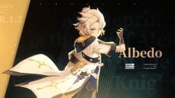 Build Albedo Genshin Impact, Sub DPS dan Support Geo Terbaik