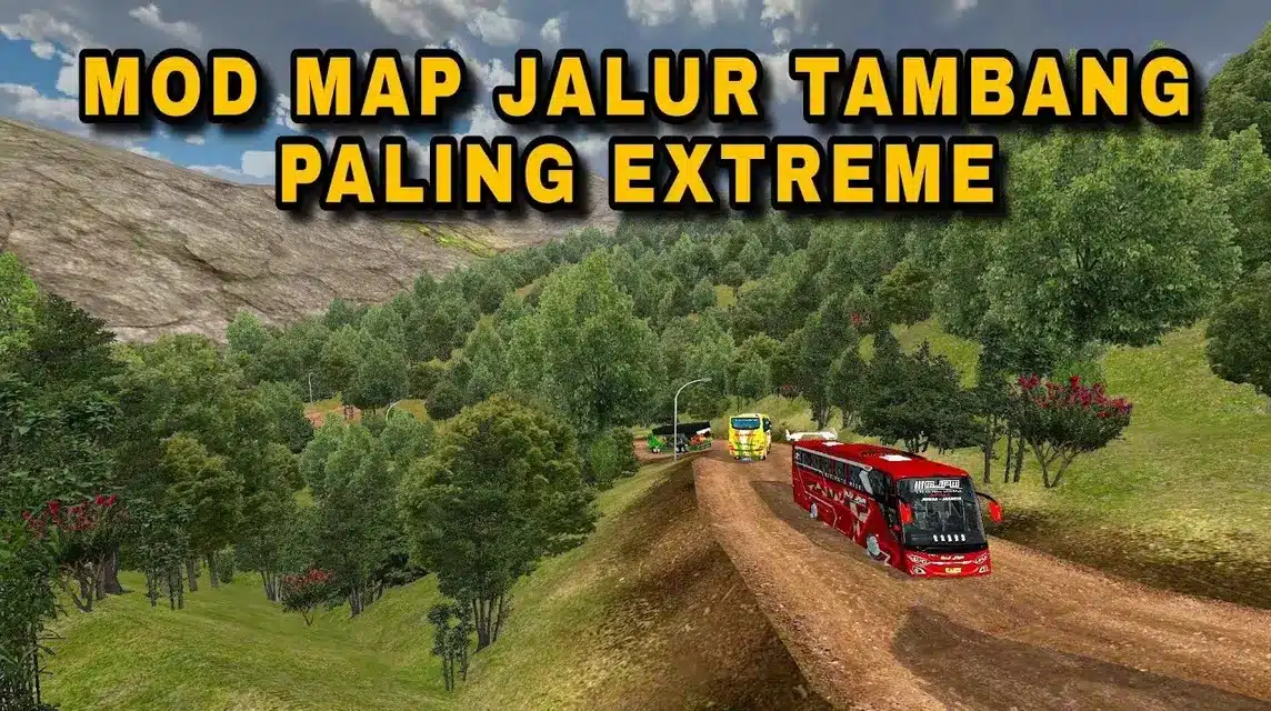 Map Jalur Tambang