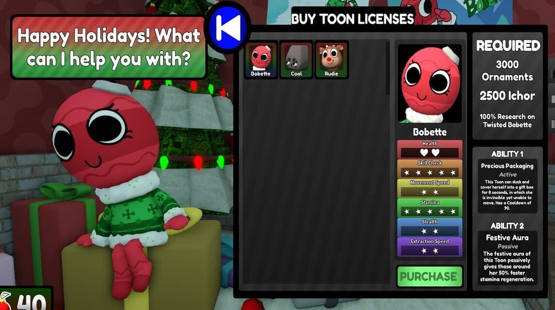 Karakter Dandys World - Bobette