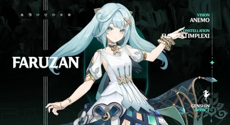 Build Faruzan Genshin Impact: Skill, Artefak, Team Comps