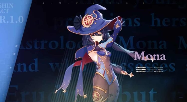 Build Mona Genshin Impact, Bintang 5 Hydro Support Bisa Sprint!