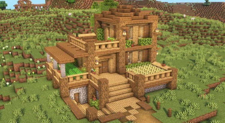 5 Ide Rumah Minecraft Kayu, Bisa Jadi Referensi
