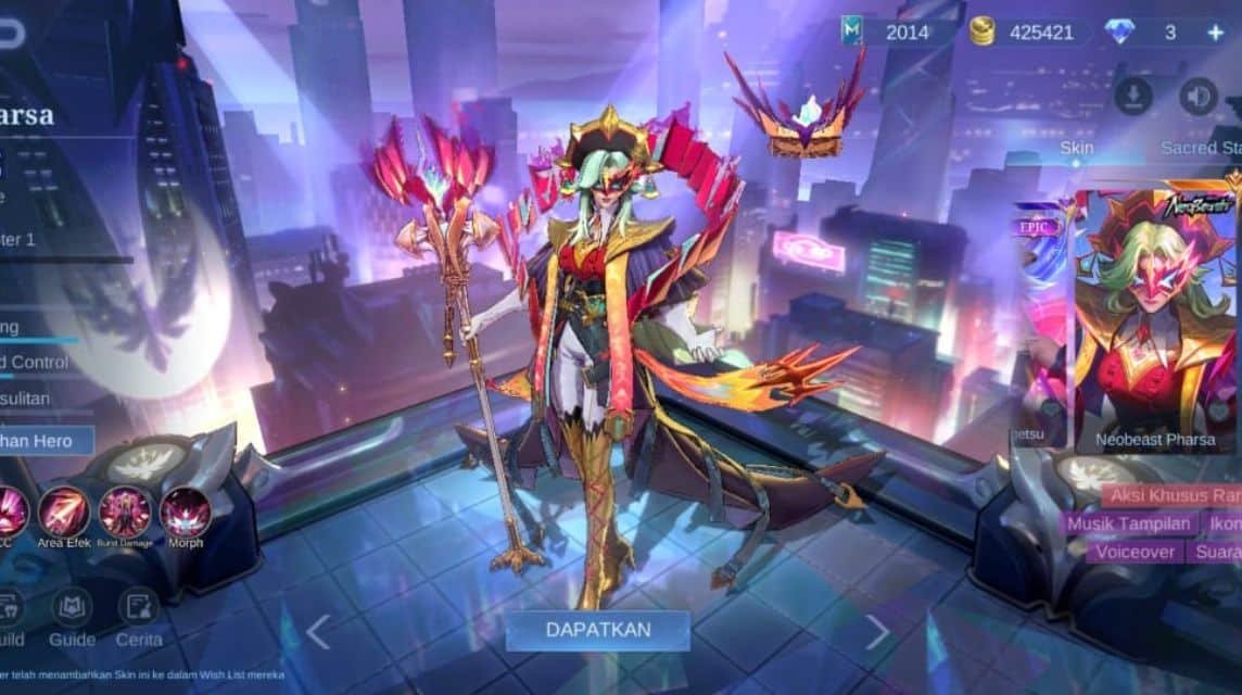 skin neo beasts terbaru