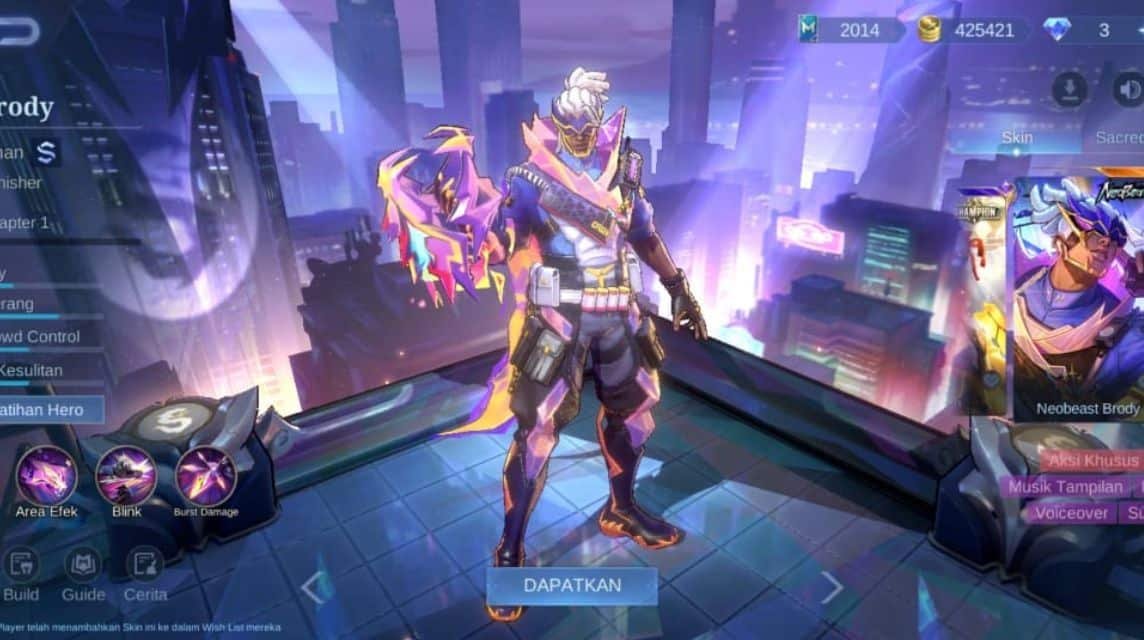 skin neo beasts terbaru