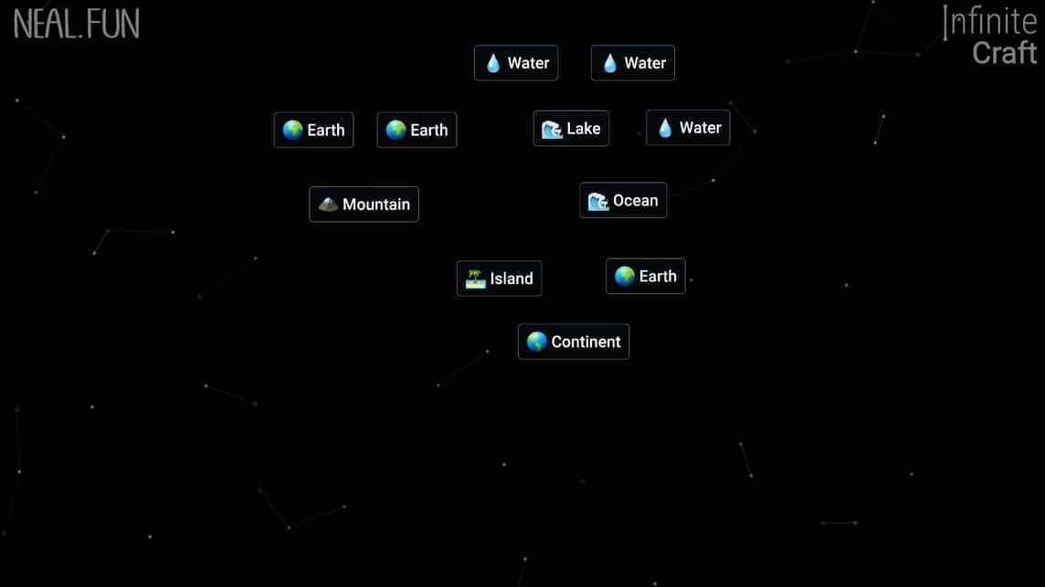 cara membuat China di Infinite Craft