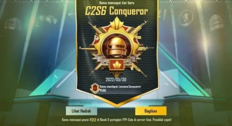6 Conqueror Terbaik di Indonesia, Raja PUBGM!