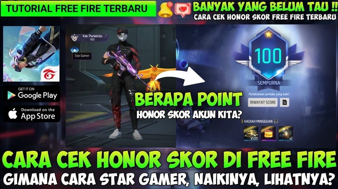 Cara menaikkan honor score FF