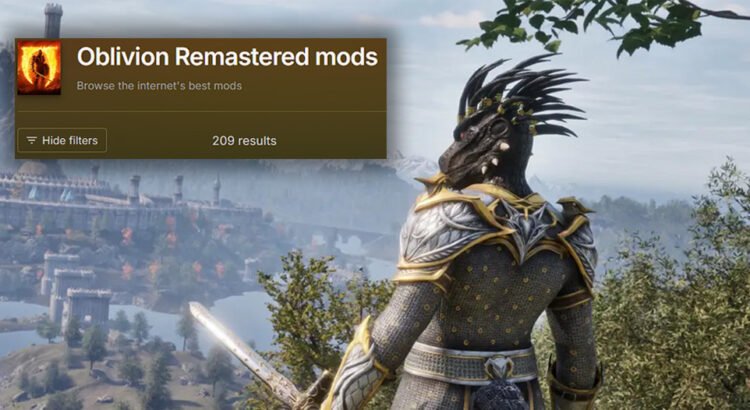 Baru Sehari Rilis, Oblivion Remastered Sudah Punya 200 Mod