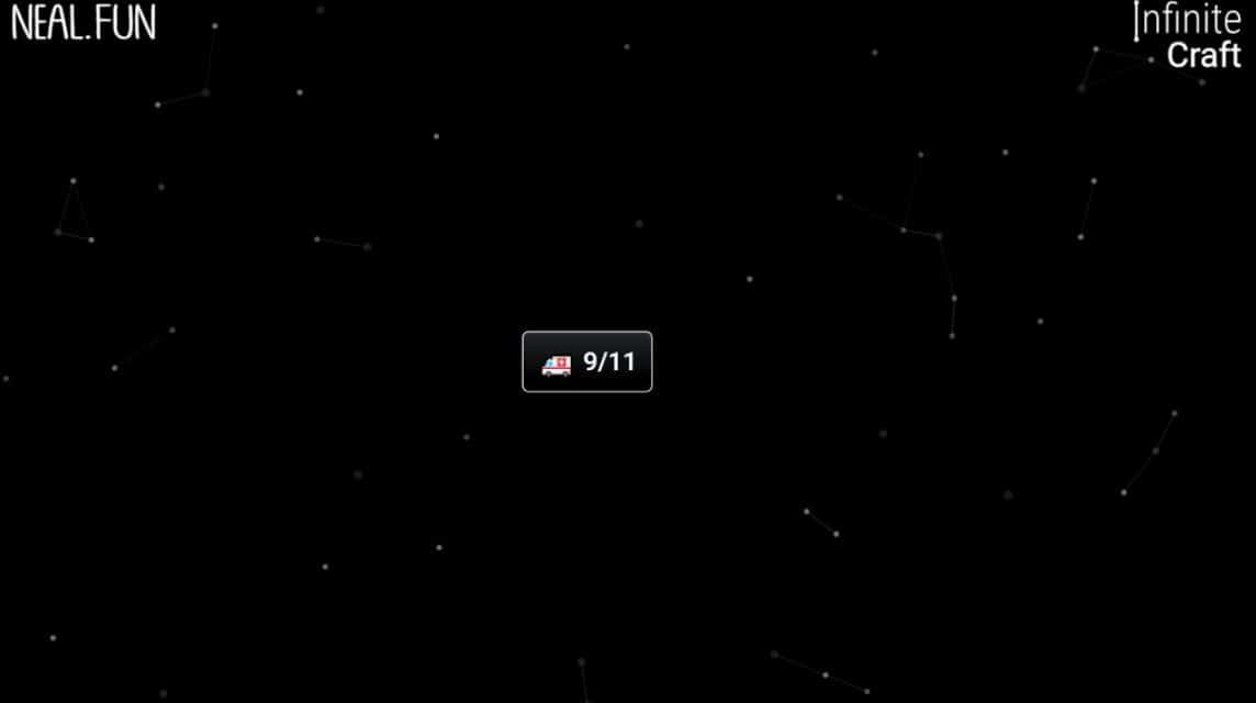 cara mendapatkan 911 di infinite craft