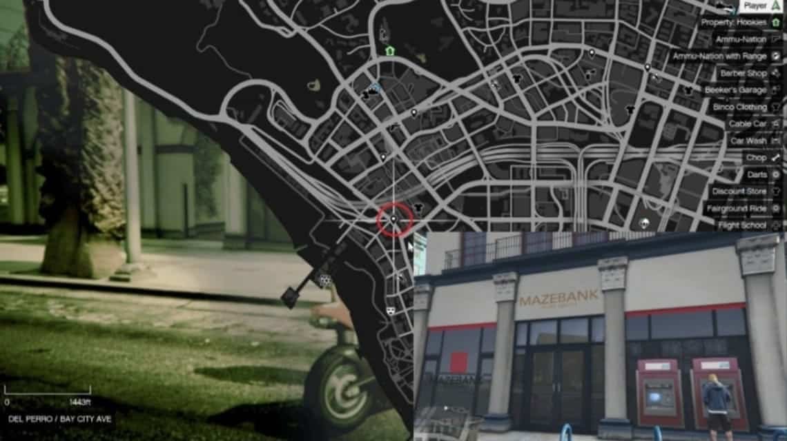 Lokasi Bank di GTA 5