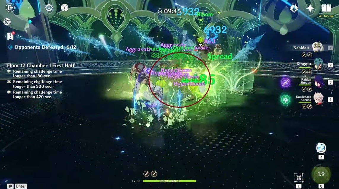 rekomendasi tim hyperbloom genshin impact