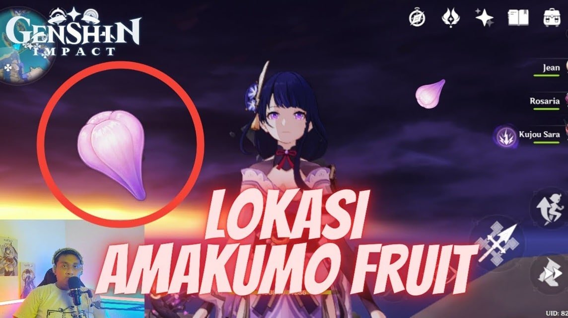 Lokasi Buah Amakumo
