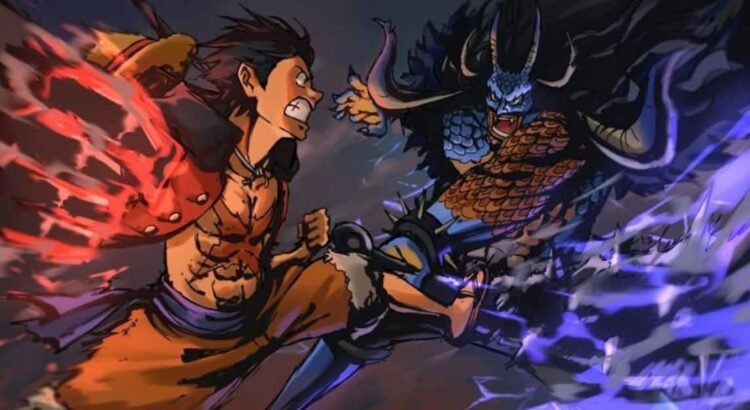 Momen Kaido Kalah dari Monkey D. Luffy di Episode 1076
