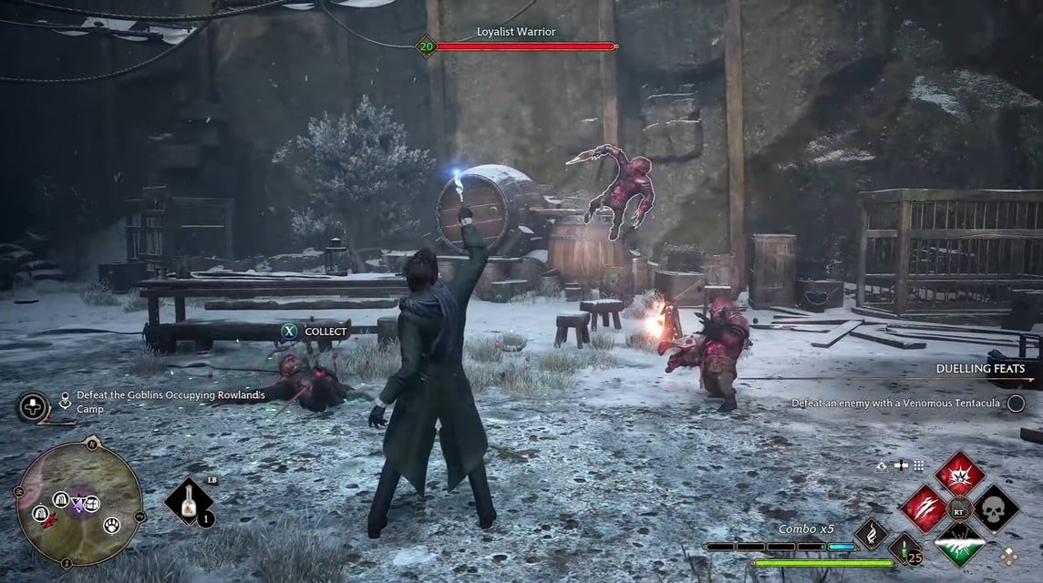 The Tale of Rowland Oakes - Lokasi kemah