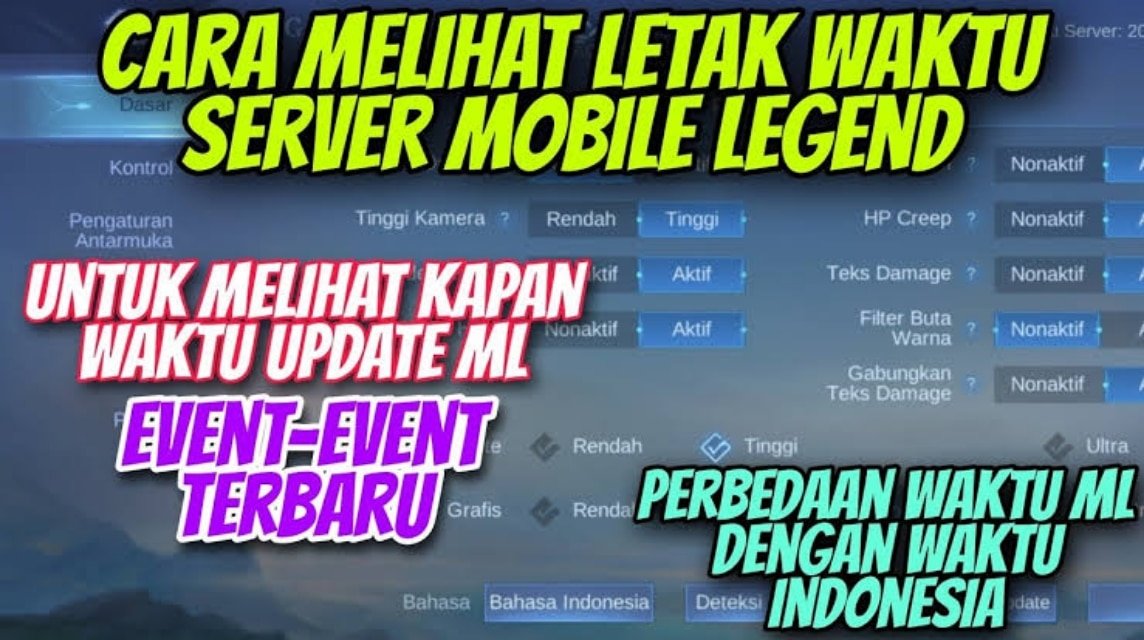 Waktu Server ML WIB