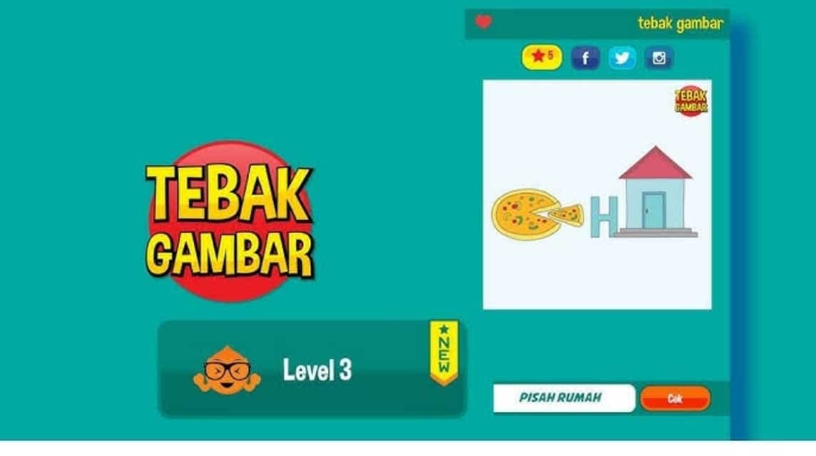 Tebak Gambar Level 1