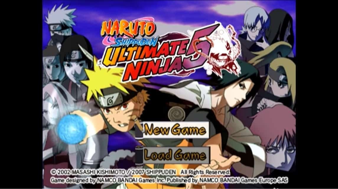 cheat Naruto Ultimate Ninja 5 ps2