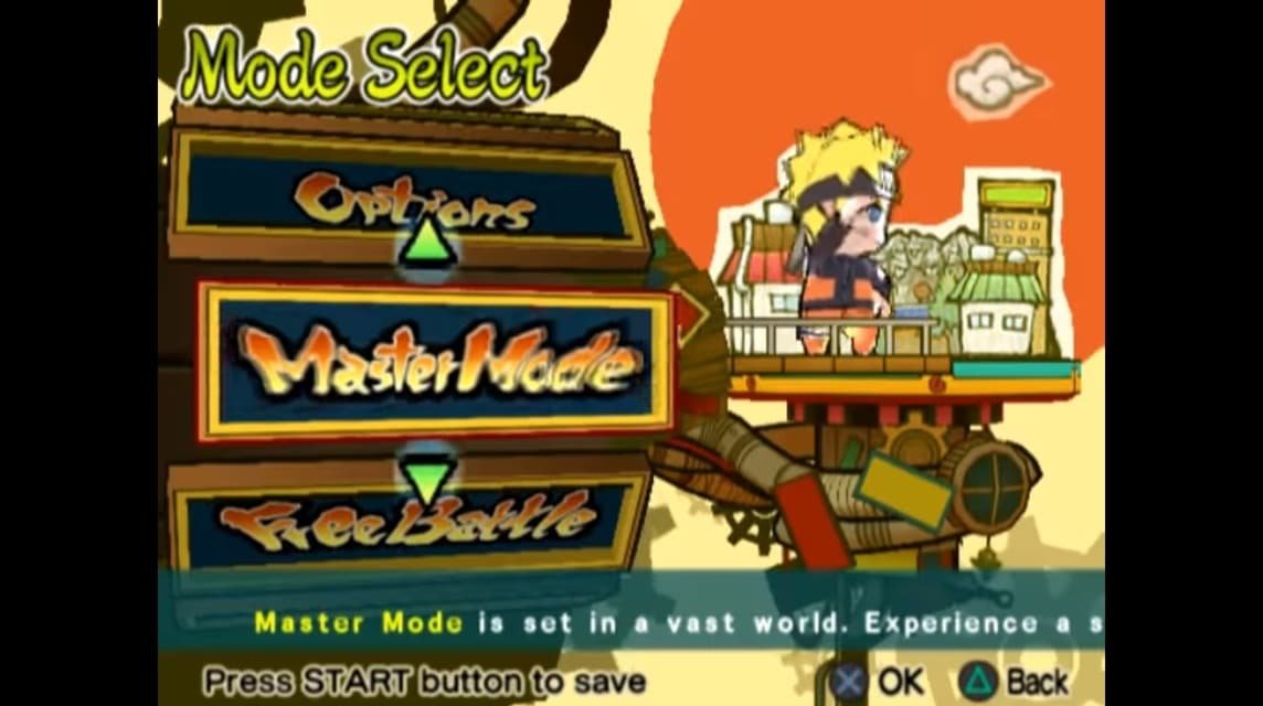 cheat Naruto Ultimate Ninja 5 ps2