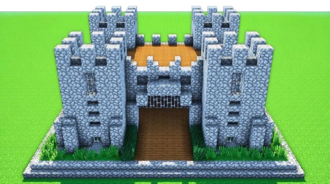 rumah minecraft simple