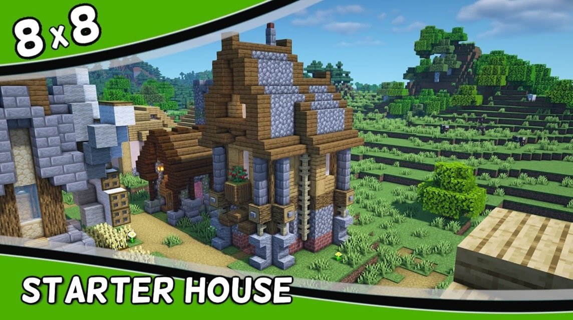 rumah minecraft simple