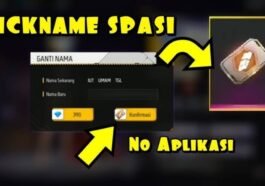 Kumpulan Nick FF Spasi Bagus, Profil Makin Stylish