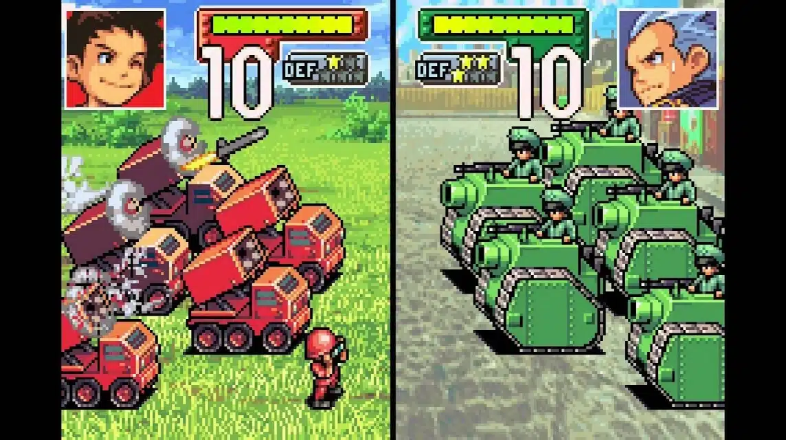 Advance Wars Game GBA