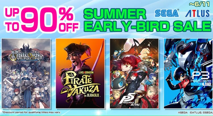 Diskon Musim Panas dari SEGA Resmi Hadir di PlayStation Store