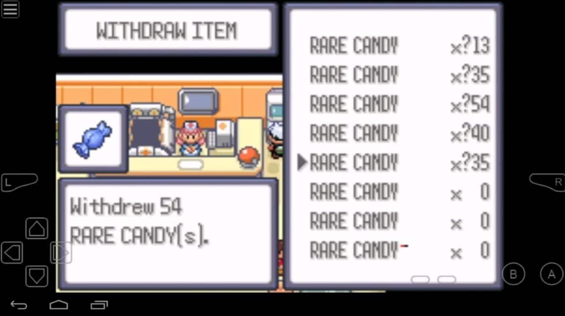 Unlimited Rare Candy