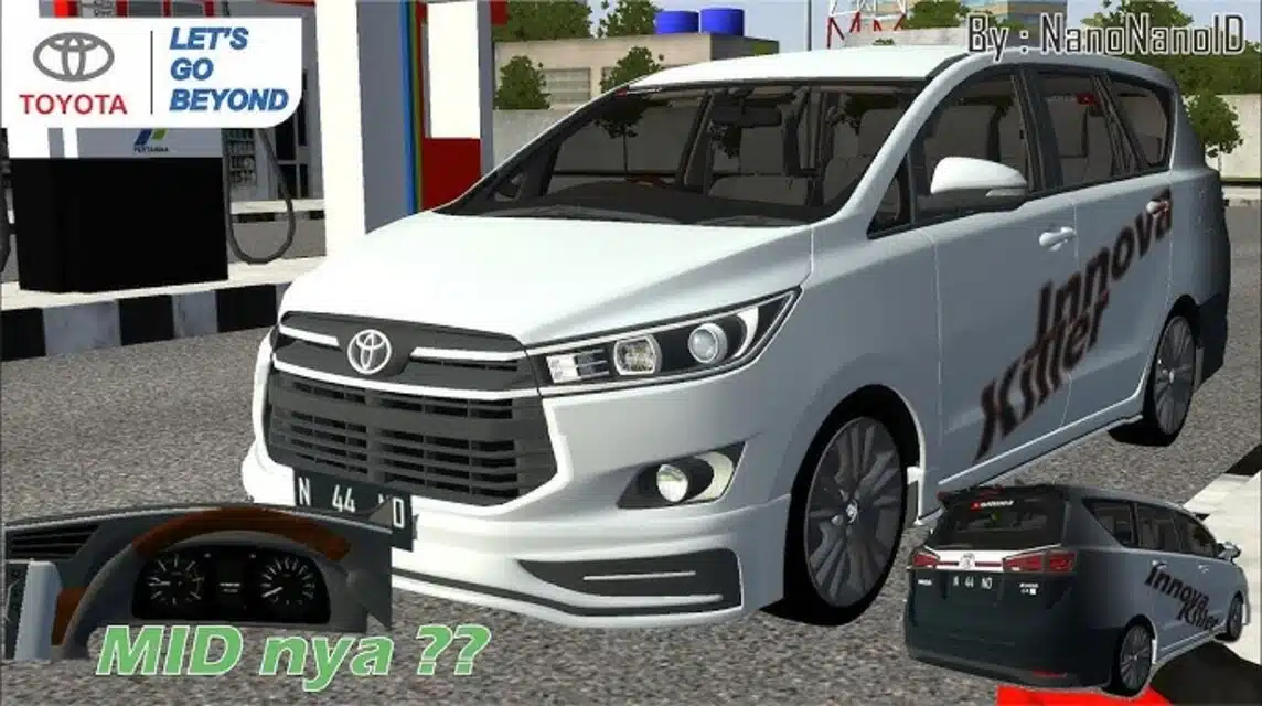 Mod Toyota Innova 2017 With Stic