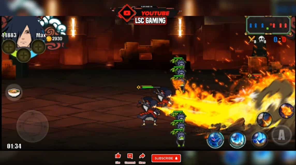 naruto senki mod apk full character