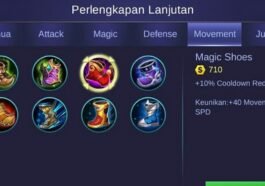 Daftar Lengkap Semua Item Sepatu yang Ada di ML