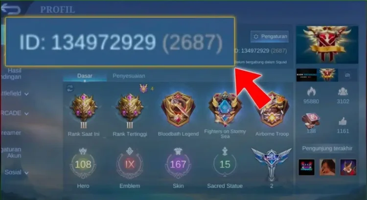 Cara Cek ID ML Tanpa Login, Nggak Pake Ribet