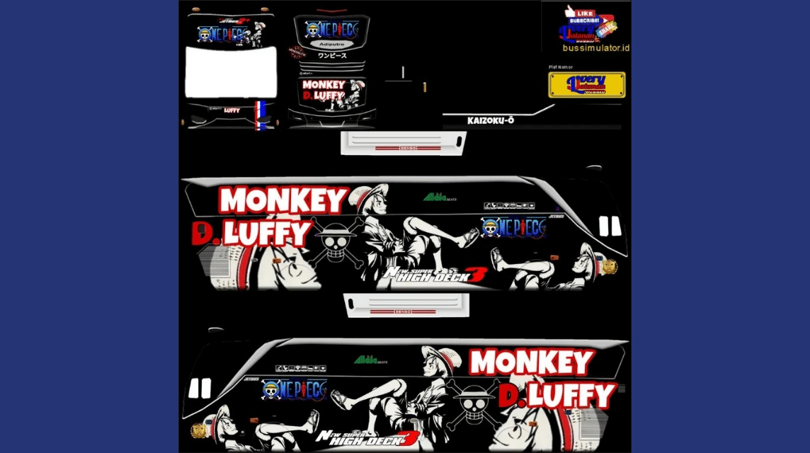 template Bus Simulator keren