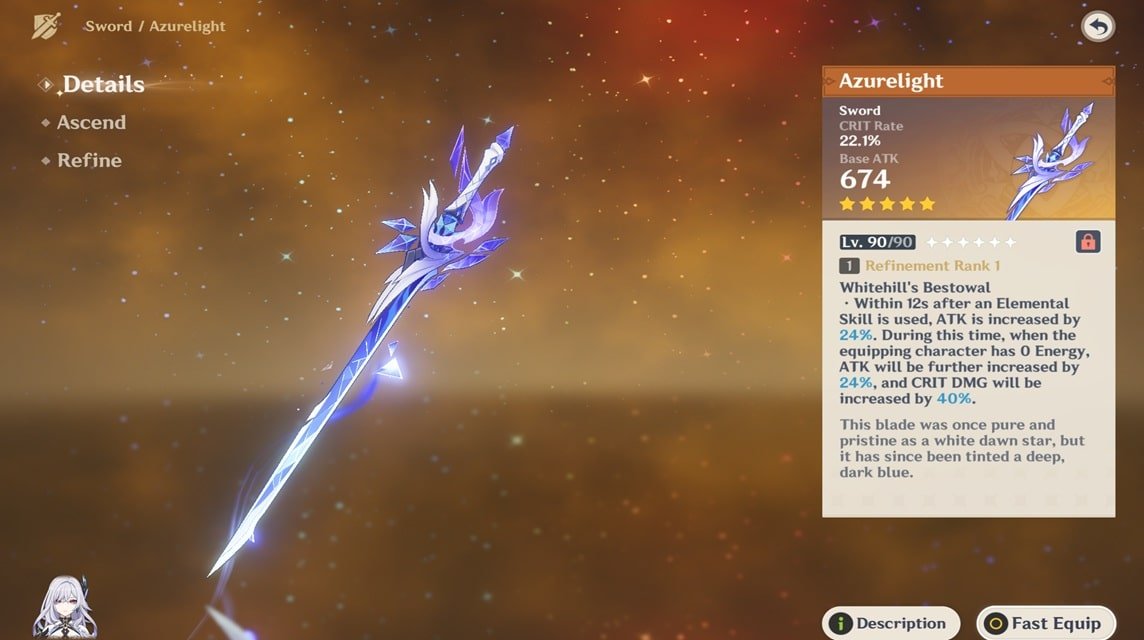 azurelight genshin impact