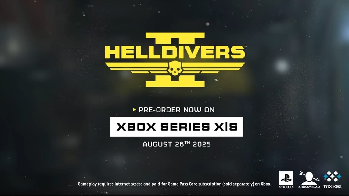 Helldivers 2 Xbox