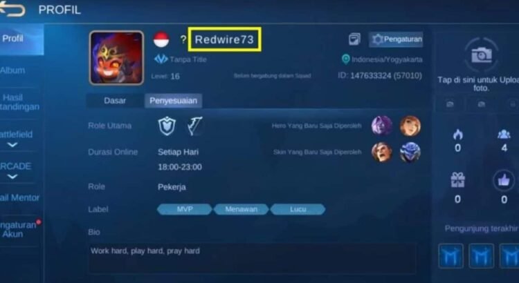 100+ Rekomendasi Nama ML Keren dengan Simbol