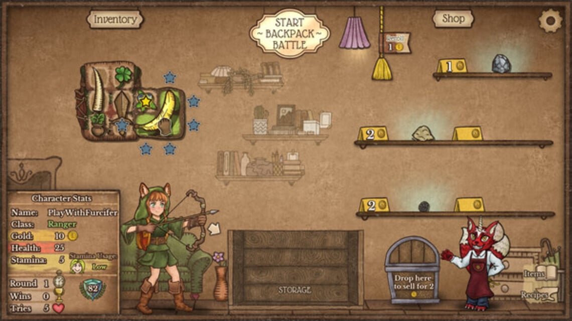 Backpack Battle Switch - Trailer Gameplay