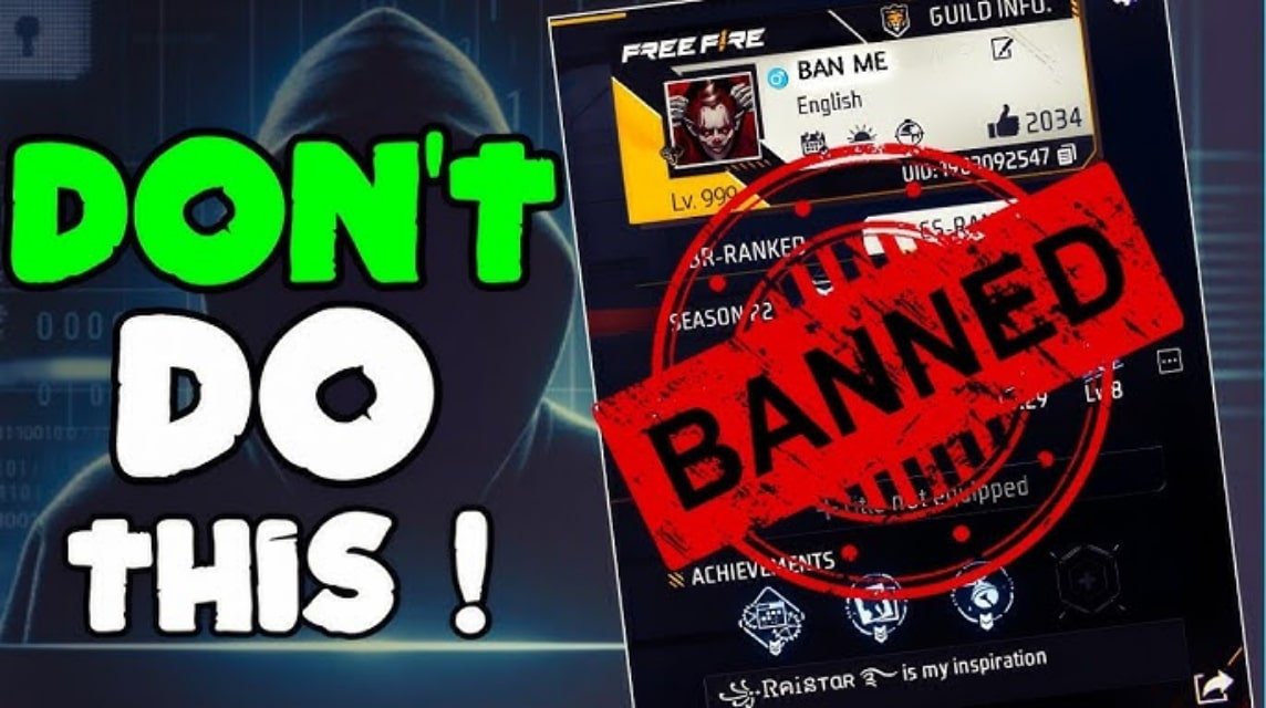 Akun FF Kena Banned