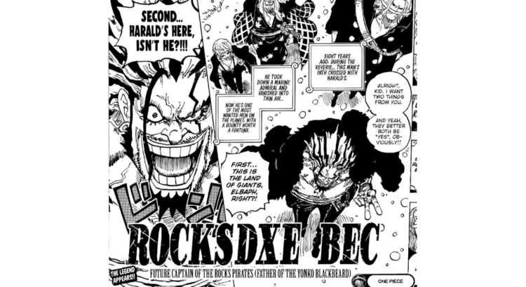 Profil Rocks D. Xebec One Piece yang Muncul di Chapter 1154
