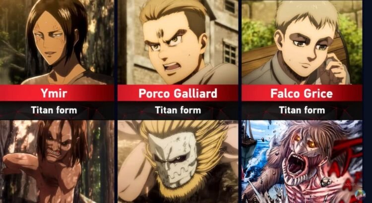 Urutan Titan Raksasa di Attack on Titan
