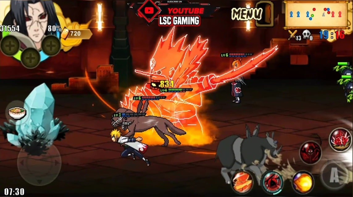 Naruto Senki Full Karakter - Gameplay