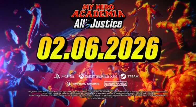 My Hero Academia: All’s Justice Resmi Hadir Februari 2026