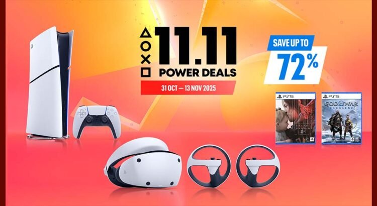 PlayStation 11.11 Power Deals Segera Tiba dengan Diskon Spesial untuk Peripheral dan Game!