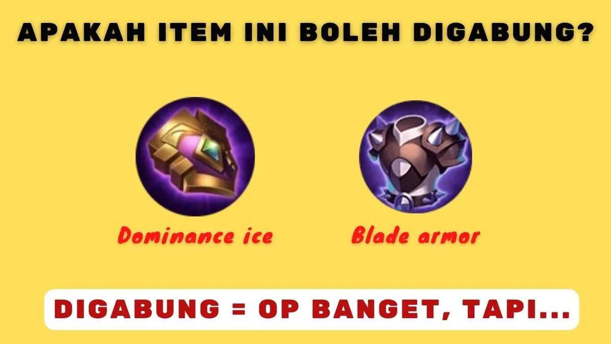 1 Chastise Pauldrone Sama dengan Blade Armor x Dominance Ice