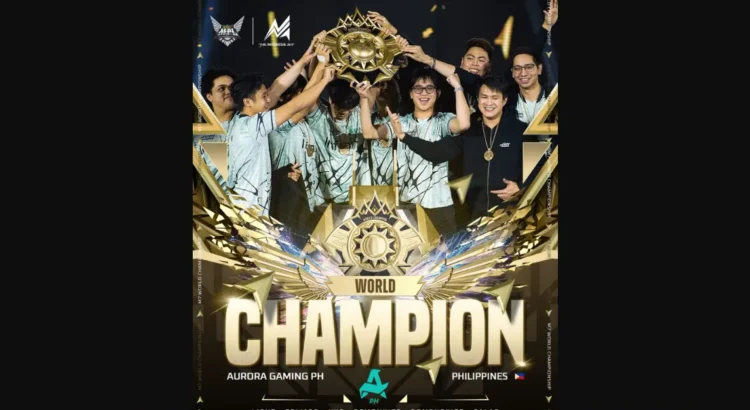 Aurora Gaming PH jadi Juara M7 Setelah Kalahkan AE 4-0